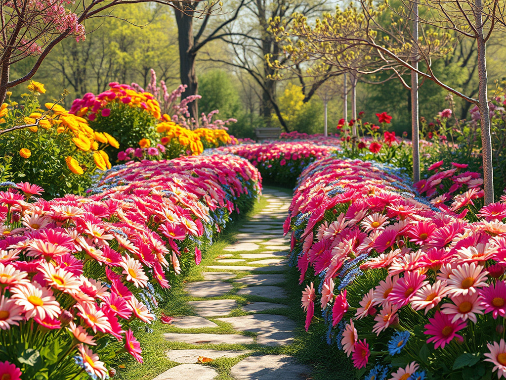 🌸Създаване на цветни алеи и лехи за пролетна градина:🌸хармония, цветове и вдъхновение